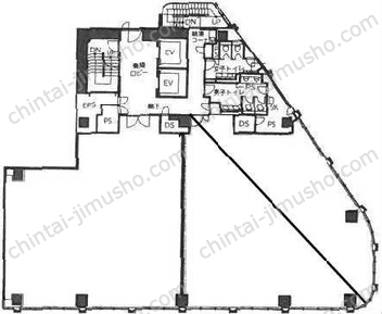 A-PLACE五反田8Fの間取図