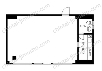 マリオットビル1Fの間取図