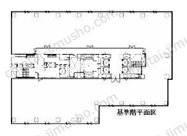 日本生命千葉駅前ビル4Fの間取図