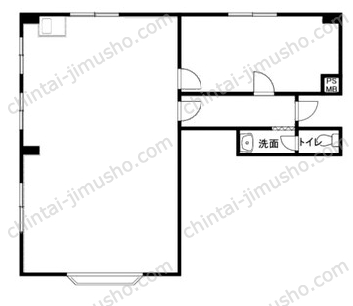 サンライフ南馬込2Fの間取図