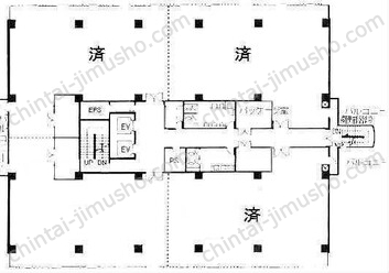 東武立野ビル8Fの間取図