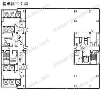 エステック情報ビルB1Fの間取図