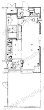 アクシア原宿／AXIA原宿1Fの間取図