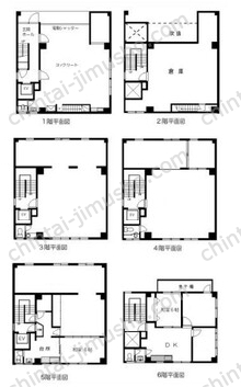 大藤ビル一棟貸の間取図