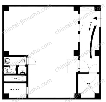 第五菊星ビル本館B1Fの間取図