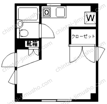 三軒茶屋ホーム1Fの間取図