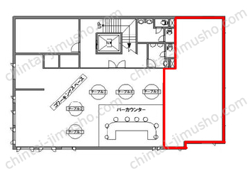 東川口4丁目店舗2Fの間取図