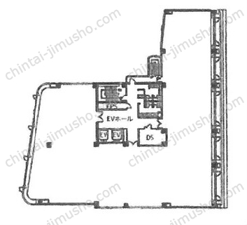 泉館三番町ビル6Fの間取図