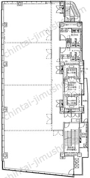 （仮称）第一白鳳ビルディング5Fの間取図