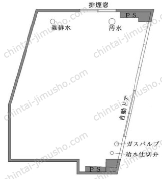 ラ・レンヌ上鷺宮1Fの間取図