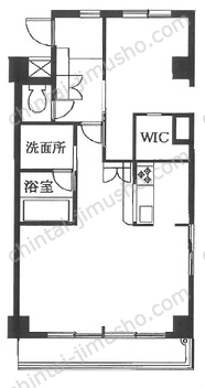 エクセレント和泉3Fの間取図