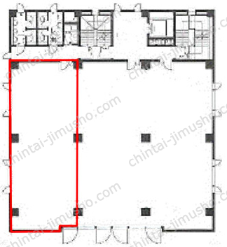 AXIS SHINYOKOHAMA5Fの間取図