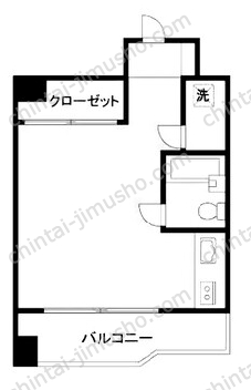 ハレーちとせ3Fの間取図