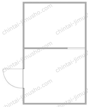 大録天ビル1Fの間取図