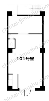 マンション山裕1Fの間取図