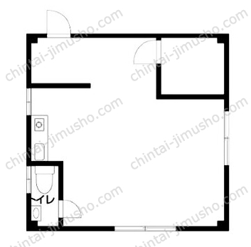 セキネビル4Fの間取図