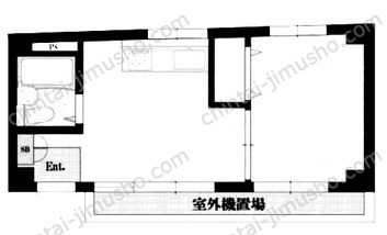 サン・コーポラス3Fの間取図