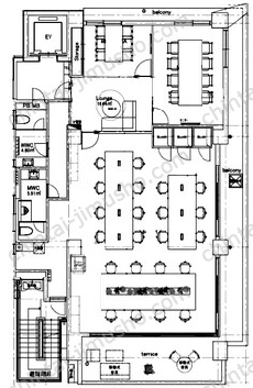 CROBIS秋葉原8Fの間取図