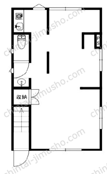 アンシエルⅡ1Fの間取図