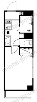 月村マンションNo.153Fの間取図