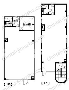 NISSOビル一括貸の間取図