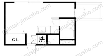 大貫ビル6Fの間取図