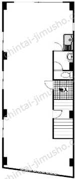 江口ビル2Fの間取図