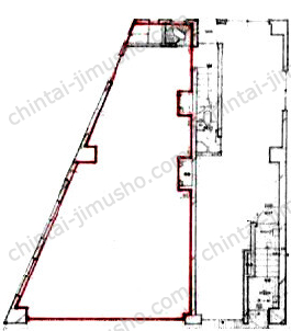 林ビル1Fの間取図