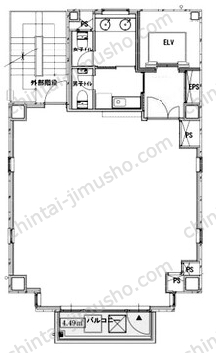 VILLA芝大門7Fの間取図