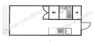 カリフォルニアリバー3Fの間取図