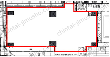 プレジオ西新井1Fの間取図