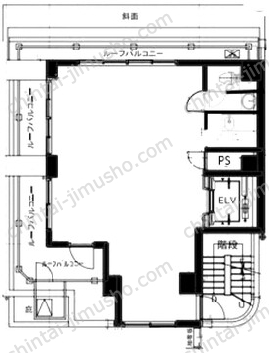 HAGIWARA BLDG.7／萩原ビル第75Fの間取図