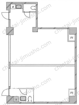 RELUXIA横濱東1Fの間取図