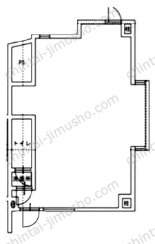 Solana六本木1Fの間取図