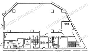 エイビス南池袋1Fの間取図