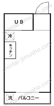 TRI TREE2Fの間取図