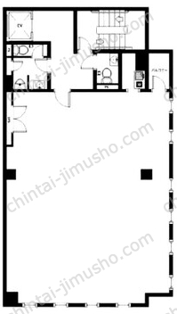 南青山クインビル3Fの間取図