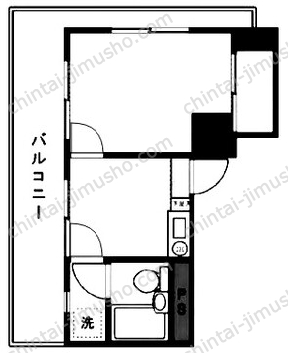 齋藤ビル4Fの間取図