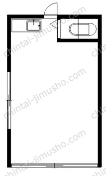 高山店舗1Fの間取図