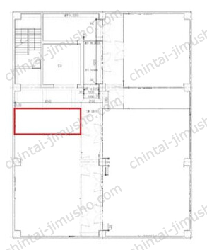 品川TS倉庫5Fの間取図