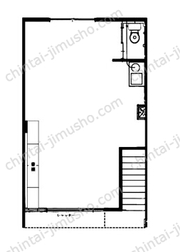 （仮称）石原3丁目貸店舗事務所1Fの間取図