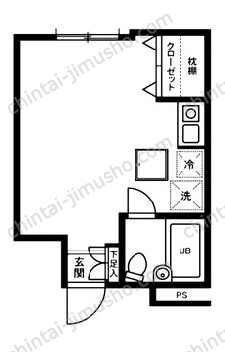 ファーストヴィレッジ1Fの間取図