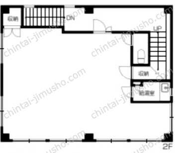 星野ビル2Fの間取図