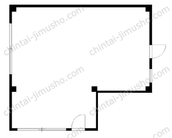 さつきビル1Fの間取図