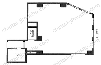 都住創ラスティック7Fの間取図