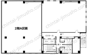 KDX新横浜ビル2Fの間取図