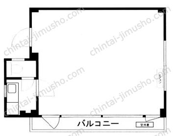 シバ商事ビル2Fの間取図