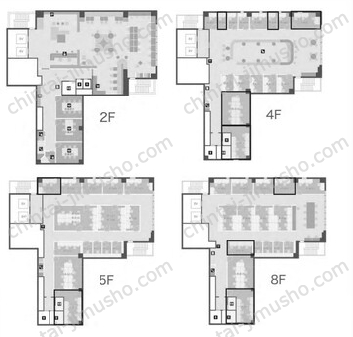 FPG links KYOBASHI／ビジネスエアポート京橋4Fの間取図