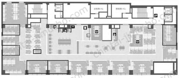 田町スクエア／ビジネスエアポート田町2Fの間取図