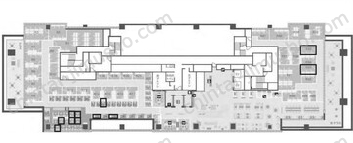 渋谷ソラスタ／ビジネスエアポート渋谷南平台3Fの間取図